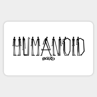 Humanoid 4 Sticker